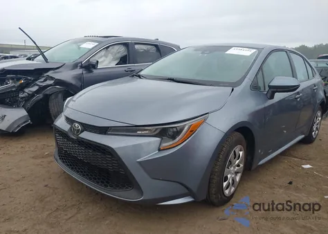 2022 Toyota Corolla Le из США, поврежденный, VIN 5YFEPMAE6NP343718